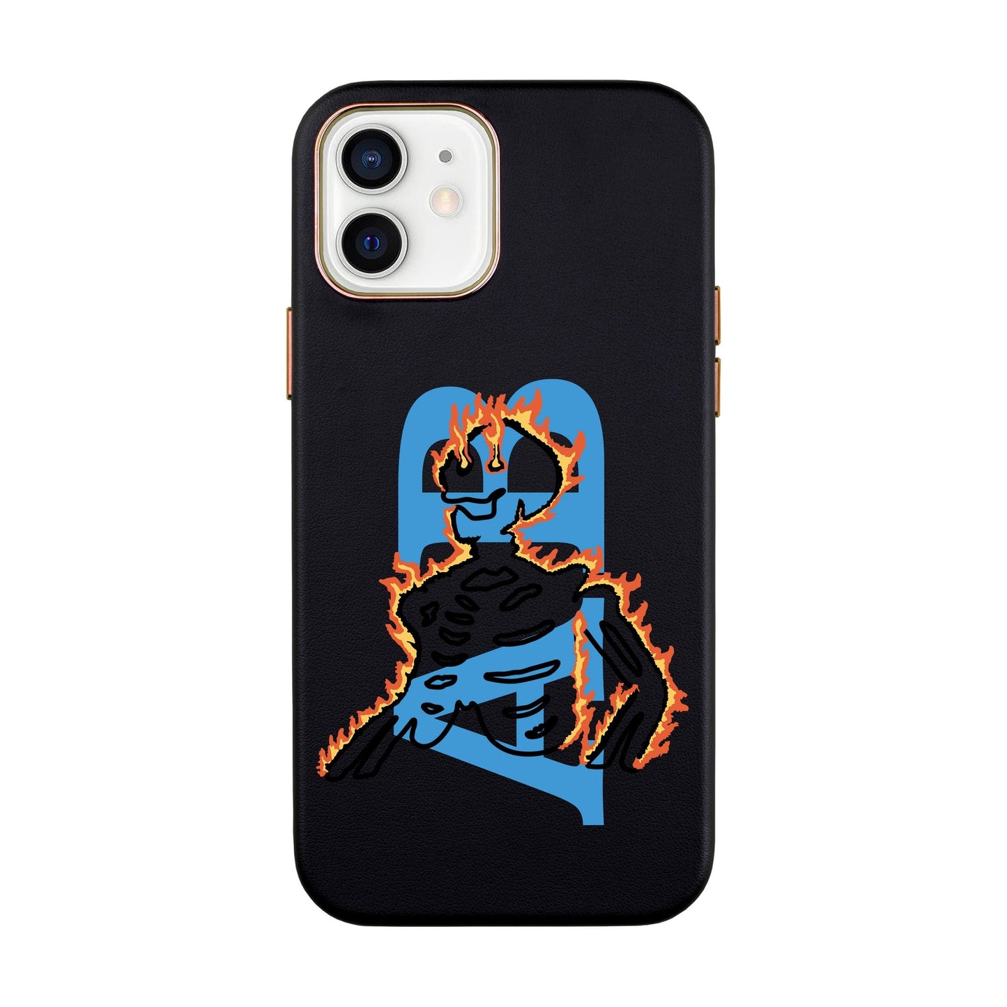 HOT HUMAN KİŞİSELLEŞTİRİLMİŞ-iPhone 12 Mini Leather Kılıf