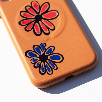 FLORIST-Leather Kılıf MagSafe Özellikli - iPhone 11