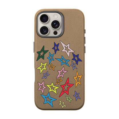 STAR-iPhone 16 Pro Max Leather Premium Kılıf MagSafe Özellikli