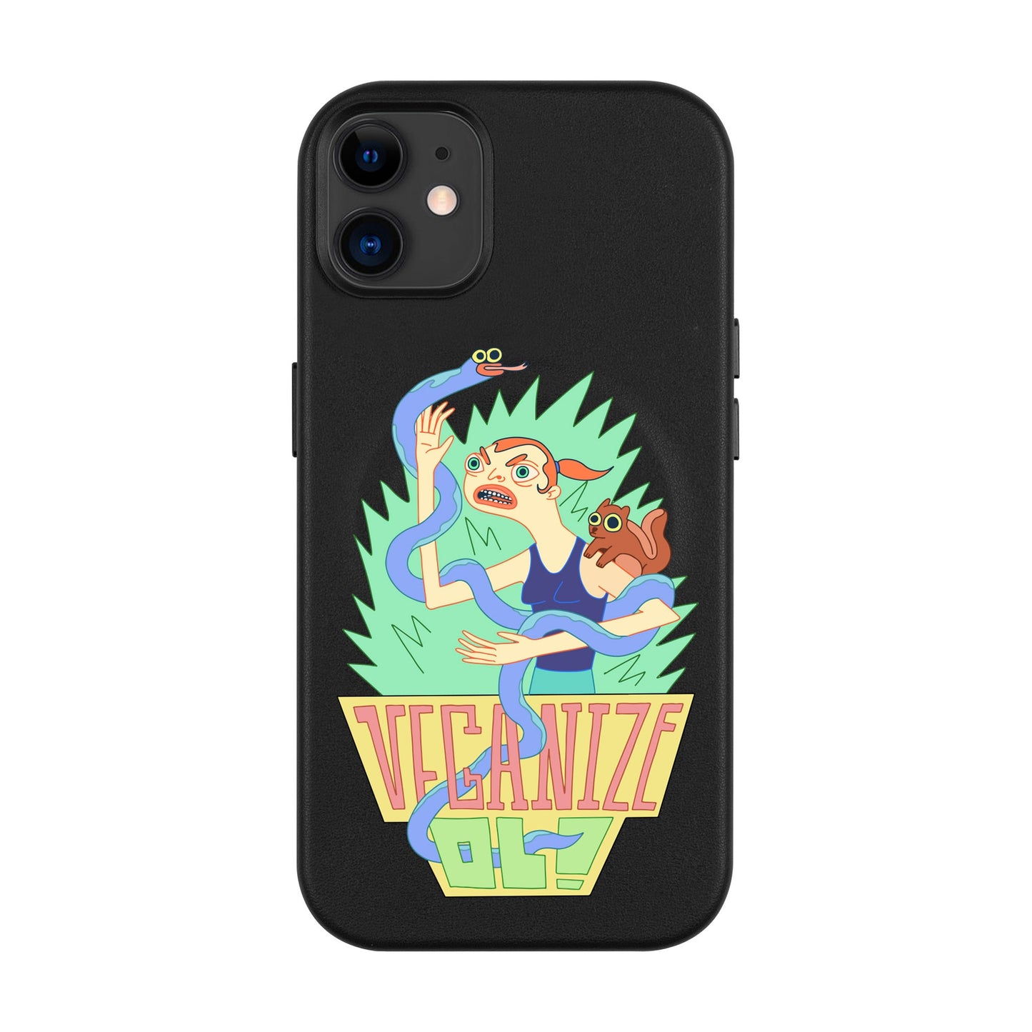 VEGANİZE-Leather Kılıf MagSafe Özellikli - iPhone 11