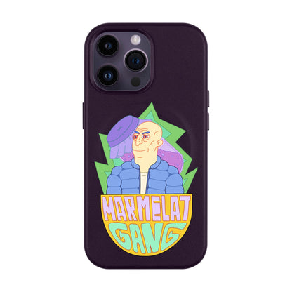 MARMELAT GANG-iPhone 14 Pro Max Leather Kılıf MagSafe Özellikli