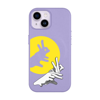 BUNNY-Leather Kılıf MagSafe Özellikli - iPhone 13