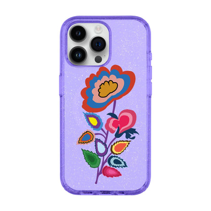 KNITTED FLOWER-iPhone 14 Pro Max Shiny Kılıf MagSafe Özellikli
