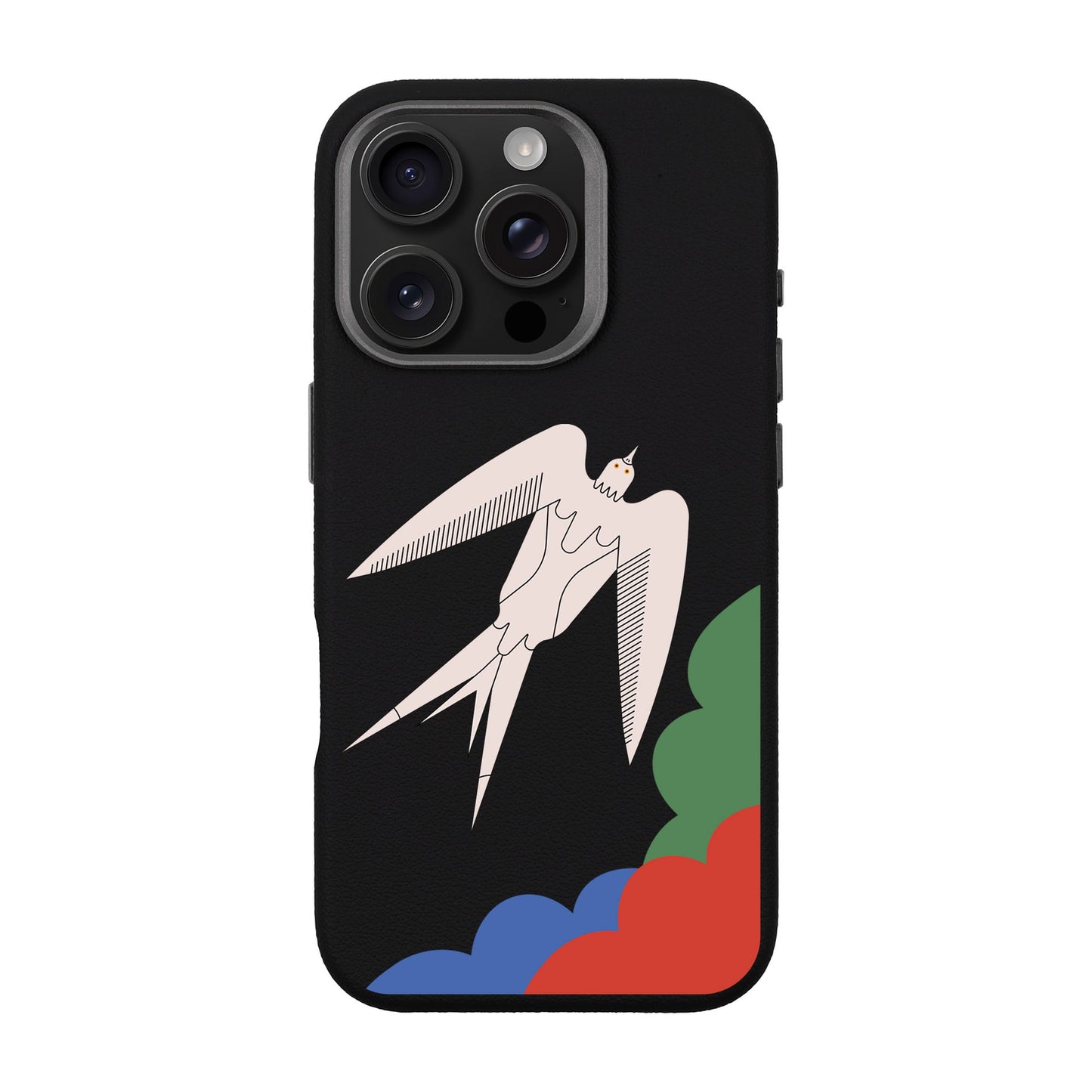 L’OISEAU LIBRE-iPhone 16 Pro Leather Premium Kılıf MagSafe Özellikli