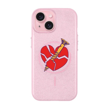 BROKEN HEART-iPhone 15 Plus Radiant Kılıf MagSafe Özellikli