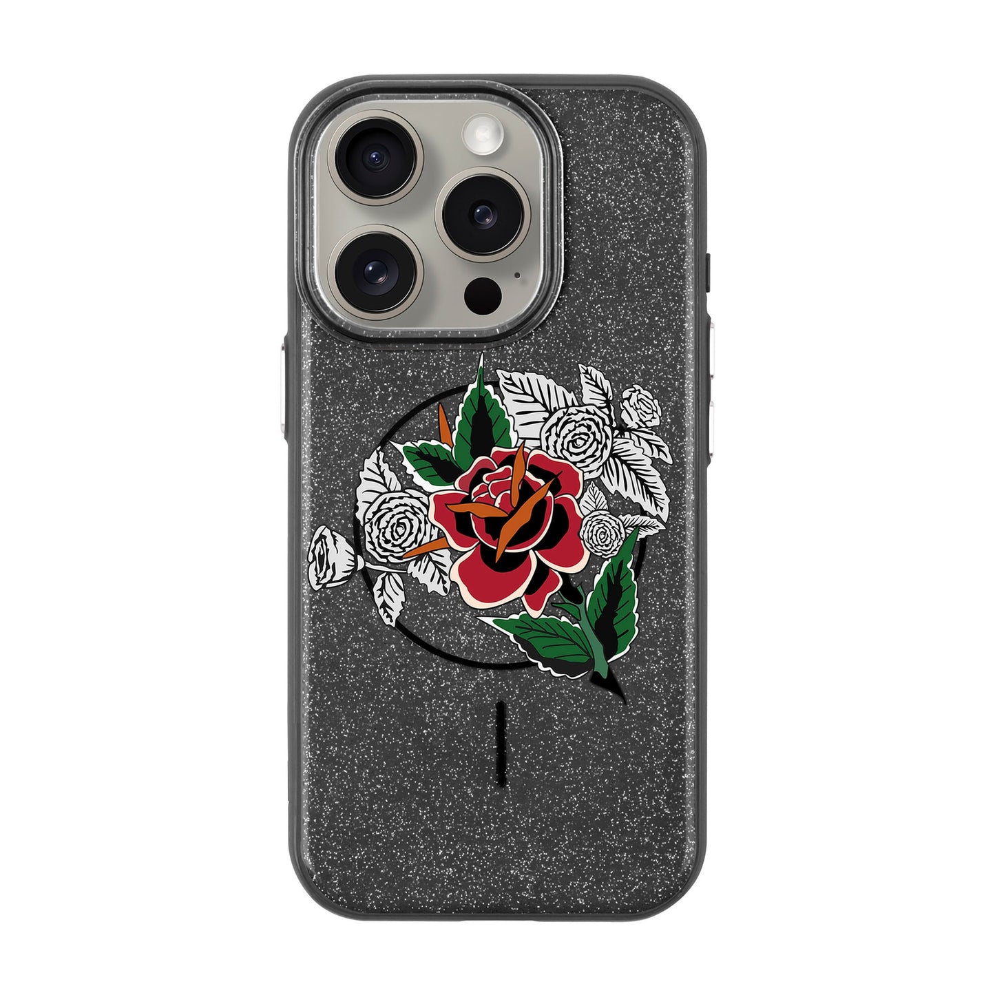 DRY ROSE-Radiant Kılıf MagSafe Özellikli - iPhone 15 Pro