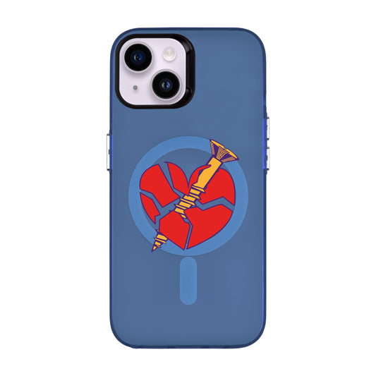 BROKEN HEART-iPhone 14 Hold Kılıf MagSafe Özellikli
