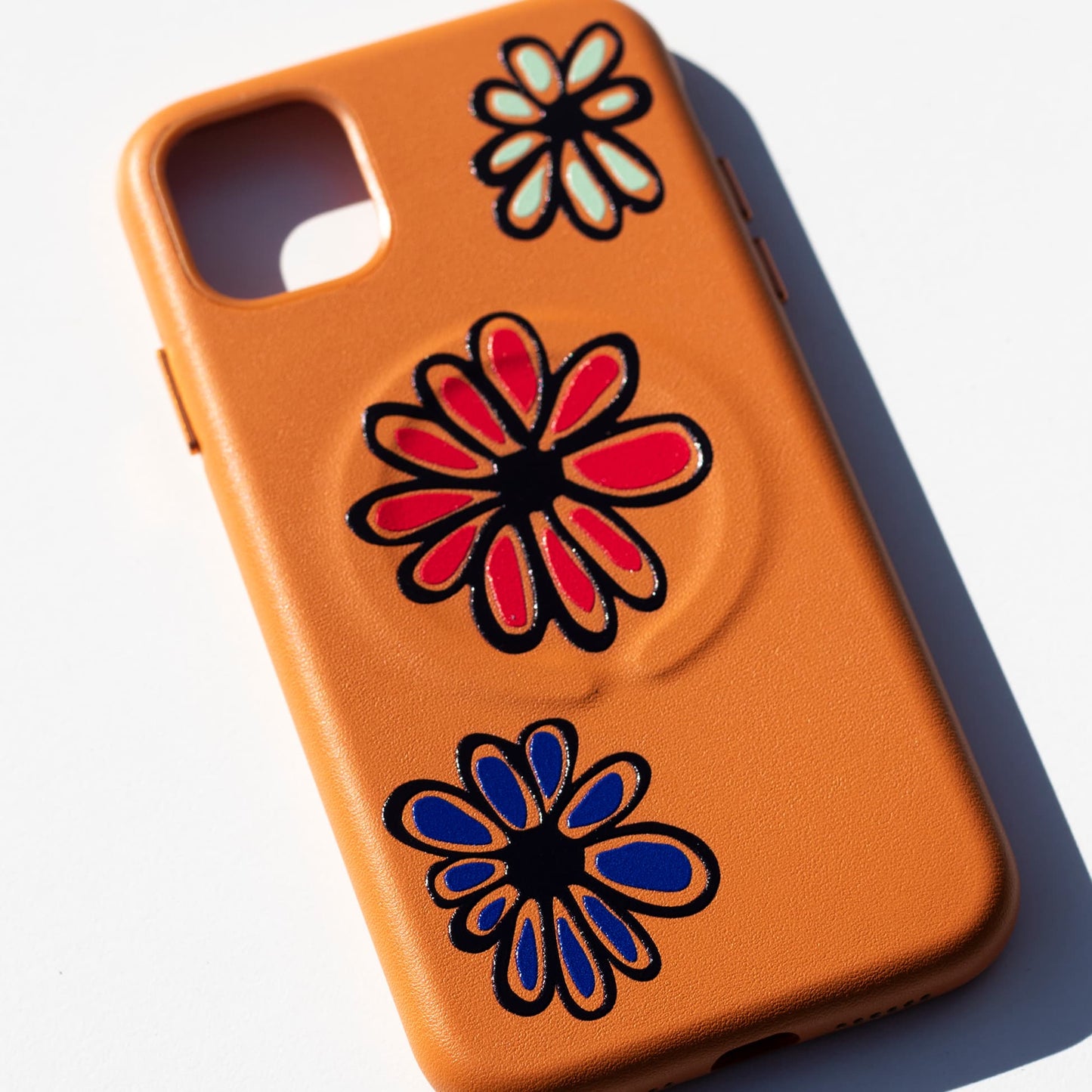 FLORIST-Leather Kılıf MagSafe Özellikli - iPhone 11