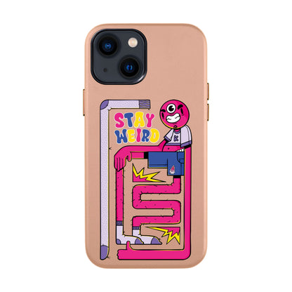 OG TOOTHY-iPhone 14 Leather Kılıf