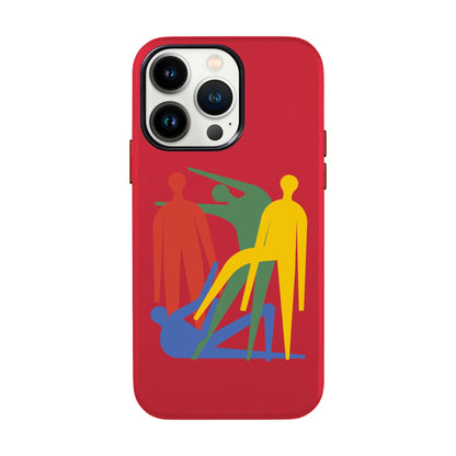 MANBOS-iPhone 13 Pro Max Leather Kılıf
