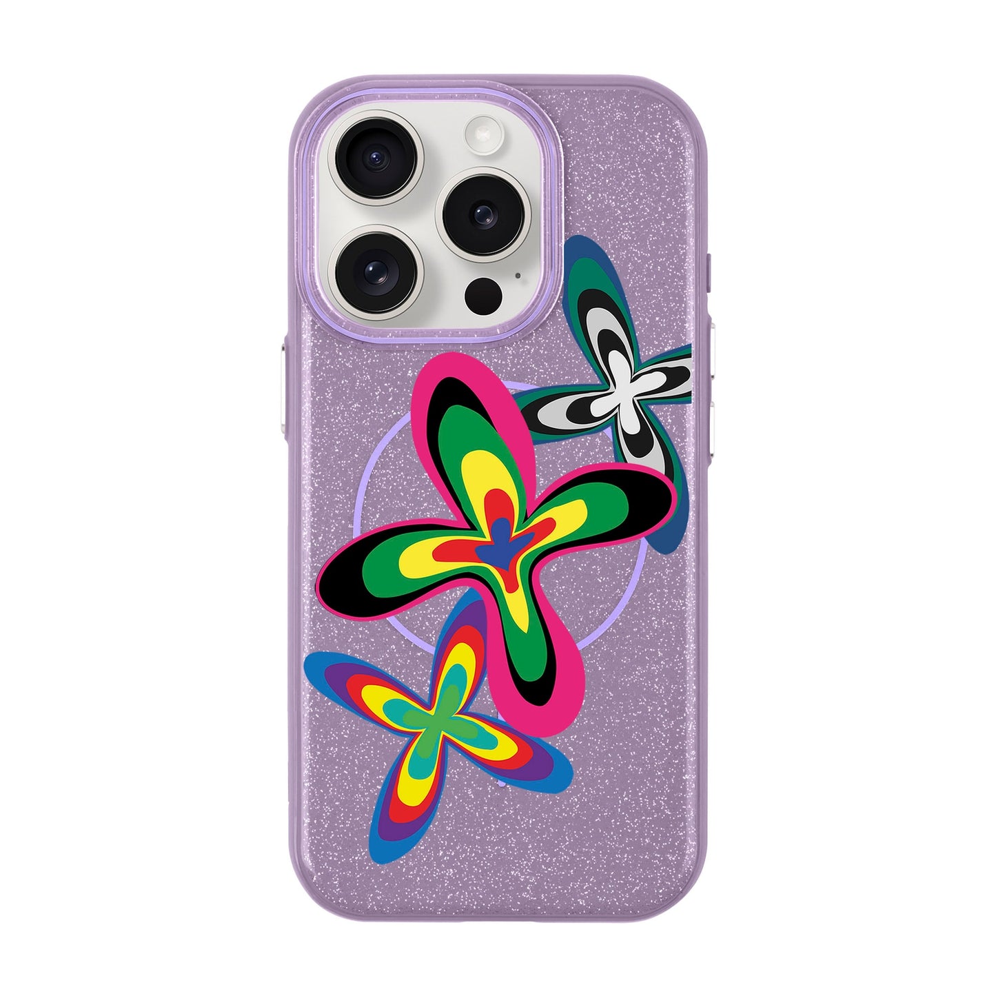 COLOR FLOWER-Radiant Kılıf MagSafe Özellikli - iPhone 15 Pro