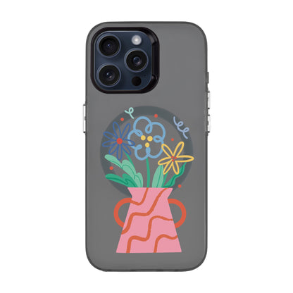 PINK VASE-iPhone 15 Pro Max Hold Kılıf MagSafe Özellikli