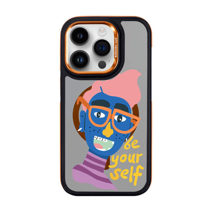 BE YOUR SELF-iPhone 14 Pro Dark Kılıf MagSafe Özellikli