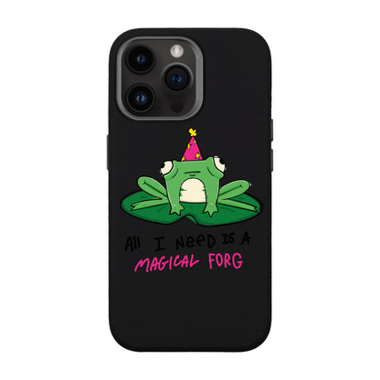 FORG-iPhone 14 Pro Max Leather Premium Kılıf MagSafe Özellikli