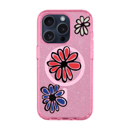 FLORIST-iPhone 15 Pro Shiny Kılıf MagSafe Özellikli