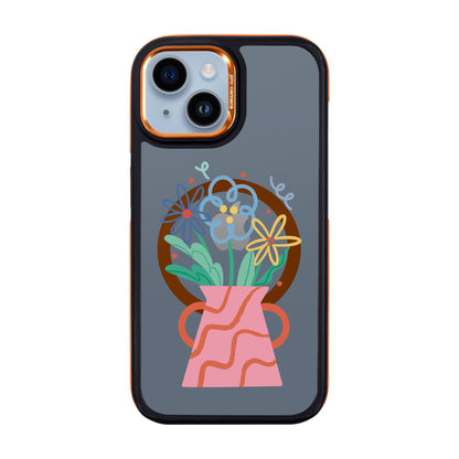 PINK VASE-iPhone 14 Dark Kılıf MagSafe Özellikli