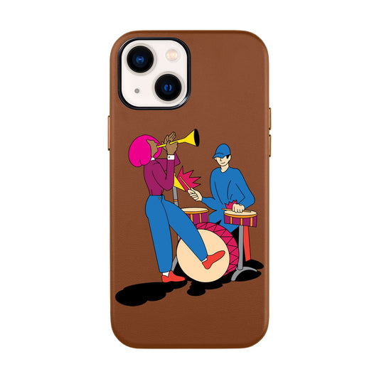 JAM-iPhone 14 Leather Kılıf