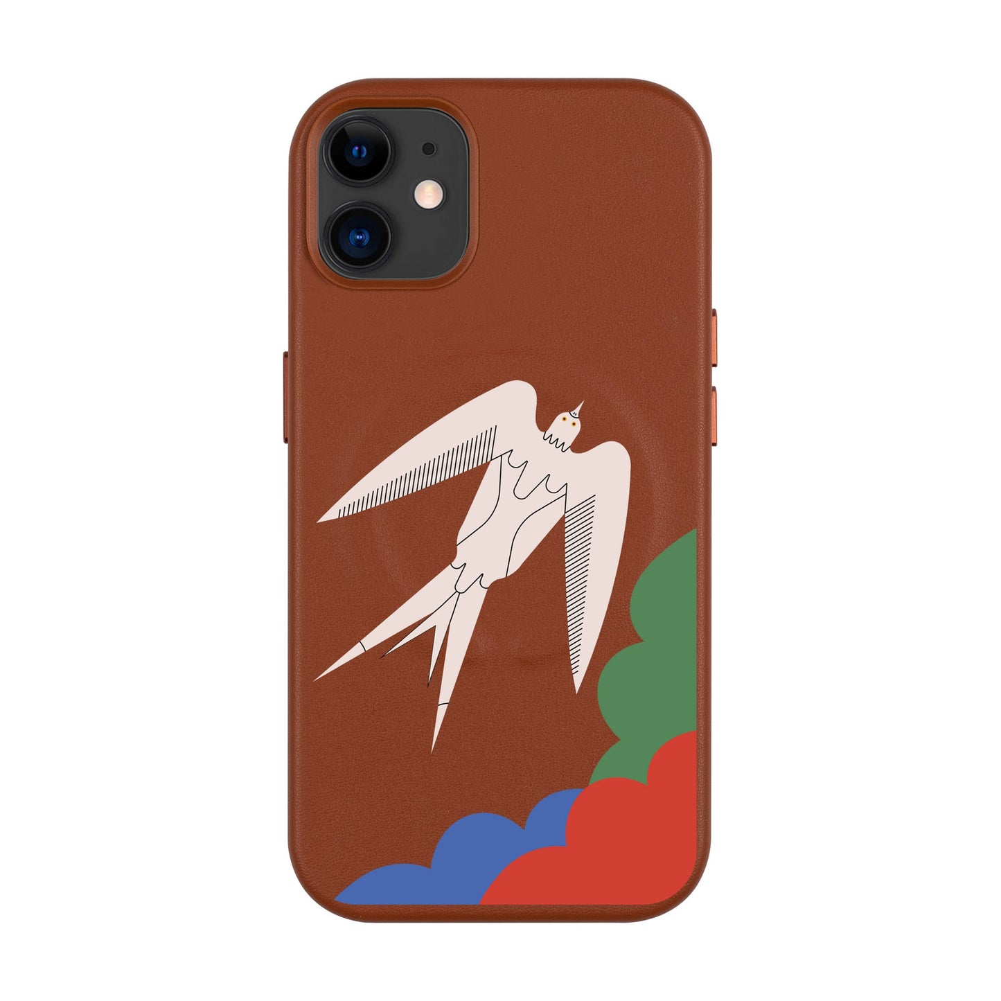 L’OISEAU LIBRE-Leather Kılıf MagSafe Özellikli - iPhone 11