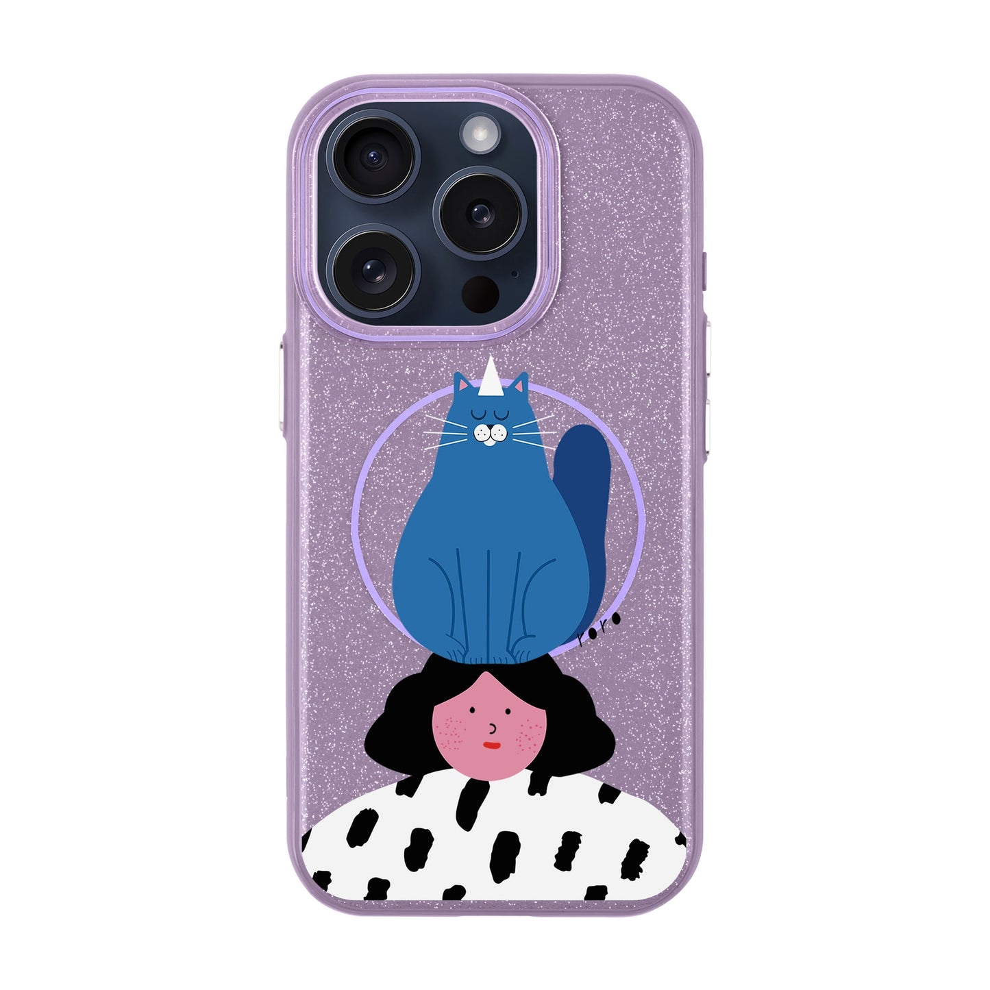 NAUGHTY CAT-iPhone 15 Pro Radiant Kılıf MagSafe Özellikli