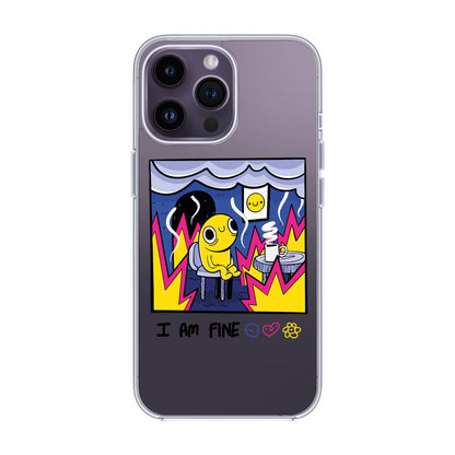 I AM FINE-iPhone 14 Pro Max Solid Kılıf