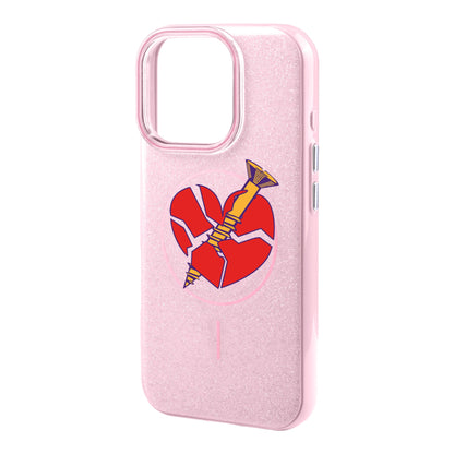 BROKEN HEART-iPhone 16 Plus Radiant Kılıf MagSafe Özellikli