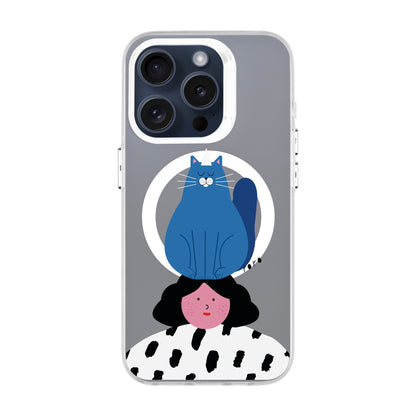 NAUGHTY CAT-iPhone 13 Pro Hold Kılıf MagSafe Özellikli