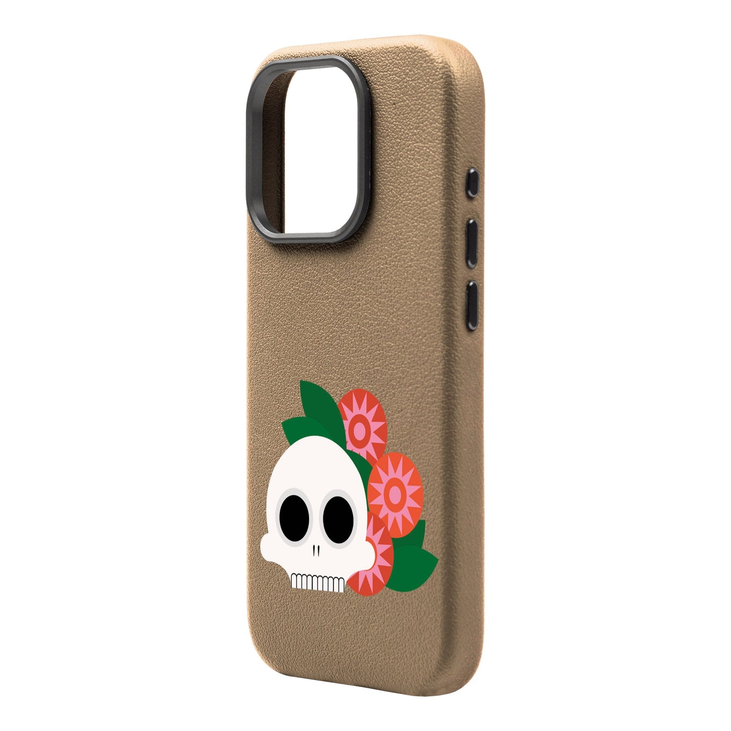 MEMENTO BLOOM-iPhone 16 Pro Max Leather Premium Kılıf MagSafe Özellikli