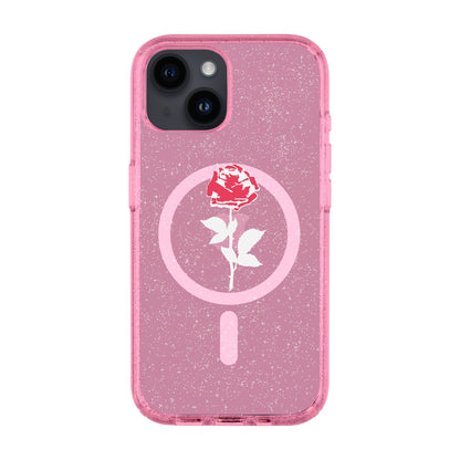 NATUREL ROSE-iPhone 14 Shiny Kılıf MagSafe Özellikli