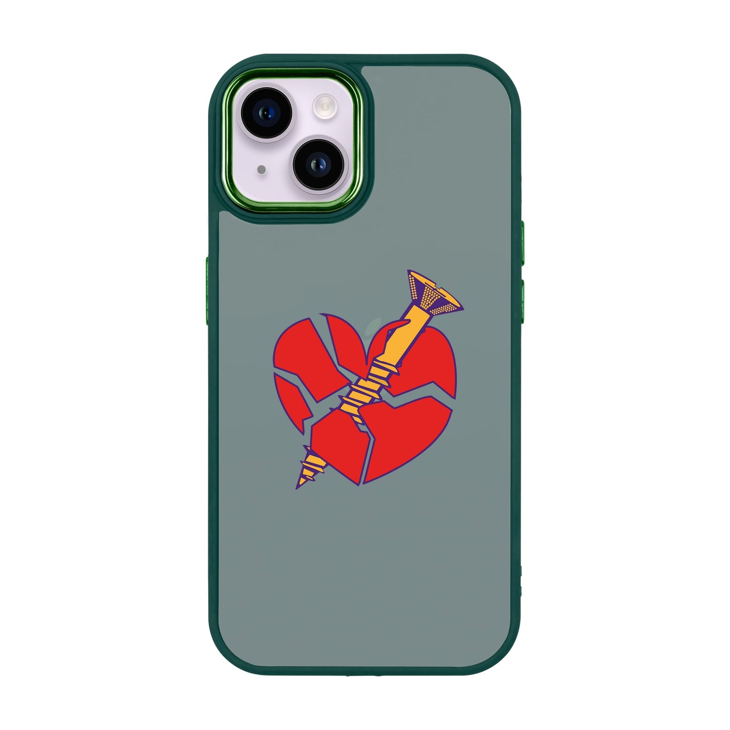 BROKEN HEART-iPhone 14 Plus Proof Kılıf