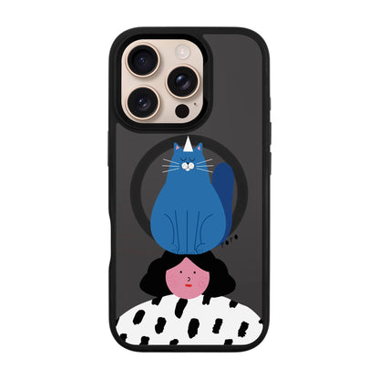 NAUGHTY CAT-iPhone 16 Pro Rise Kılıf MagSafe Özellikli