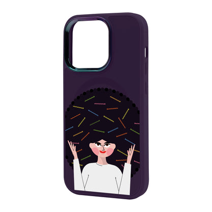 TANGLES OF HAPPINESS-Vigor Kılıf MagSafe Özellikli - iPhone 12