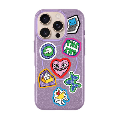 TŌTEN STICKERZ-iPhone 16 Pro Radiant Kılıf MagSafe Özellikli