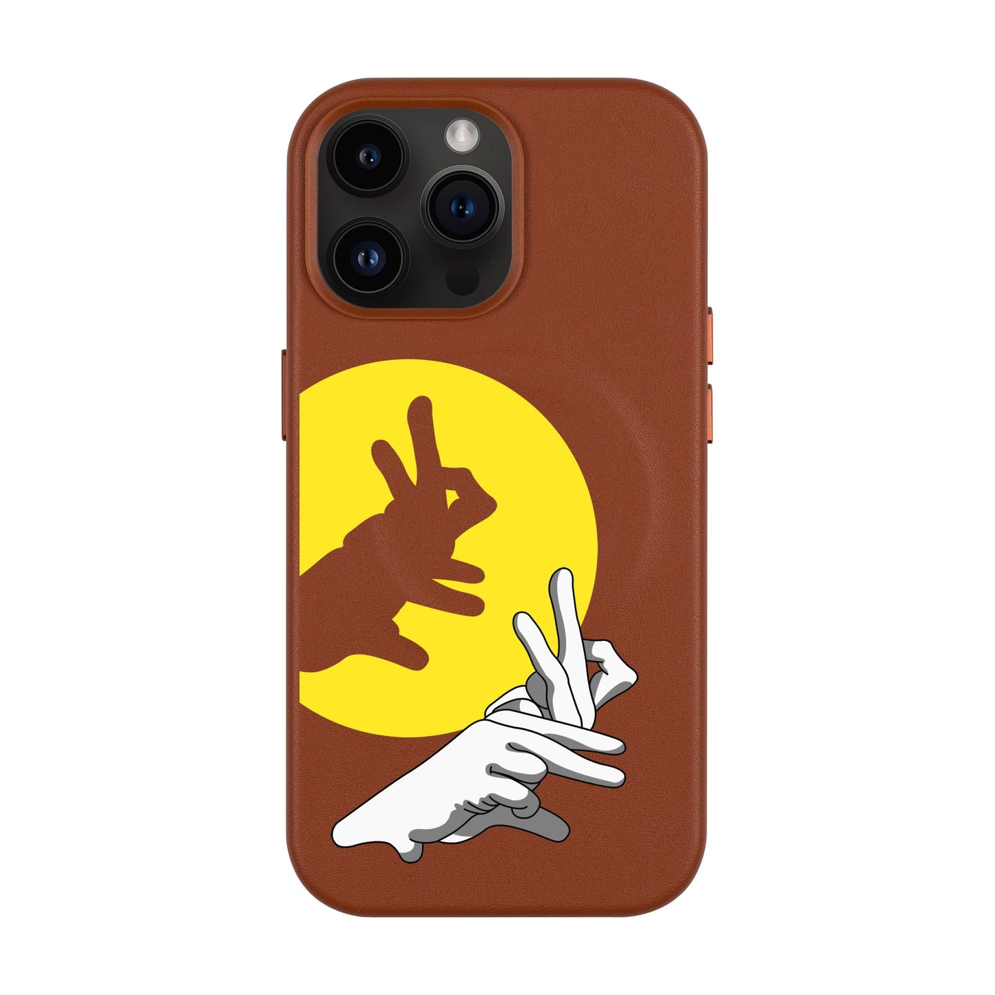 BUNNY-iPhone 14 Pro Max Leather Kılıf MagSafe Özellikli