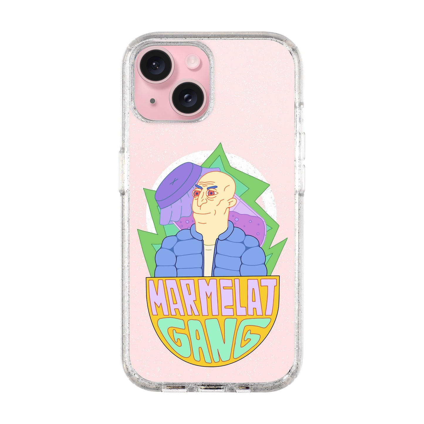 MARMELAT GANG-iPhone 14 Plus Shiny Kılıf MagSafe Özellikli