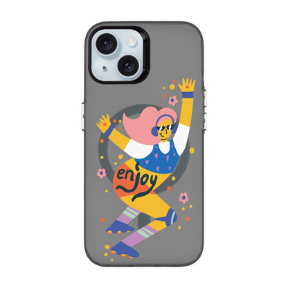ENJOY-iPhone 15 Hold Kılıf MagSafe Özellikli