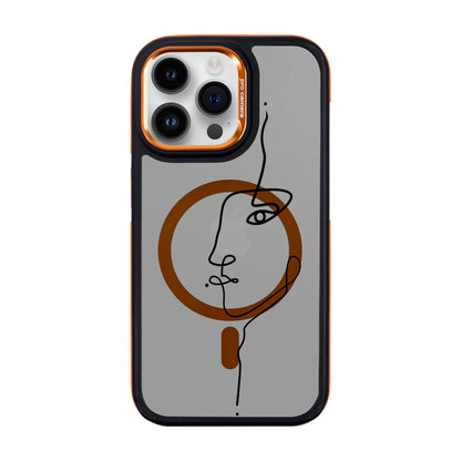 FACE-iPhone 14 Pro Max Dark Kılıf MagSafe Özellikli