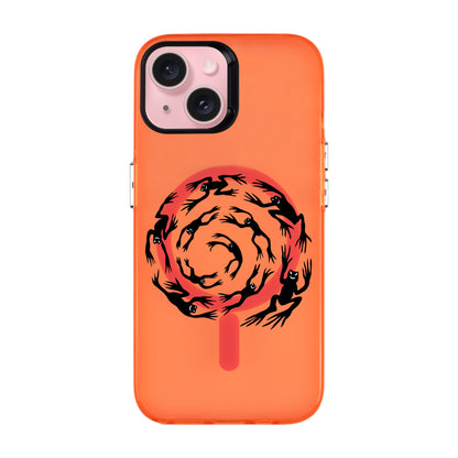 SWIRLING FROG-iPhone 15 Hold Kılıf MagSafe Özellikli