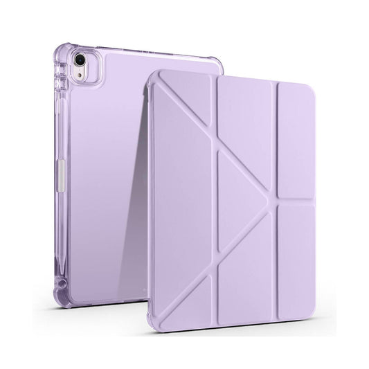 Apple iPad Air 11 inç 2025 M3-Trigon Folding Kalemlikli Standlı Kılıf