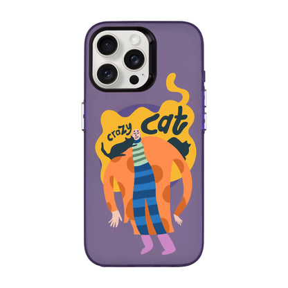 CRAZY CAT-iPhone 15 Pro Max Hold Kılıf MagSafe Özellikli