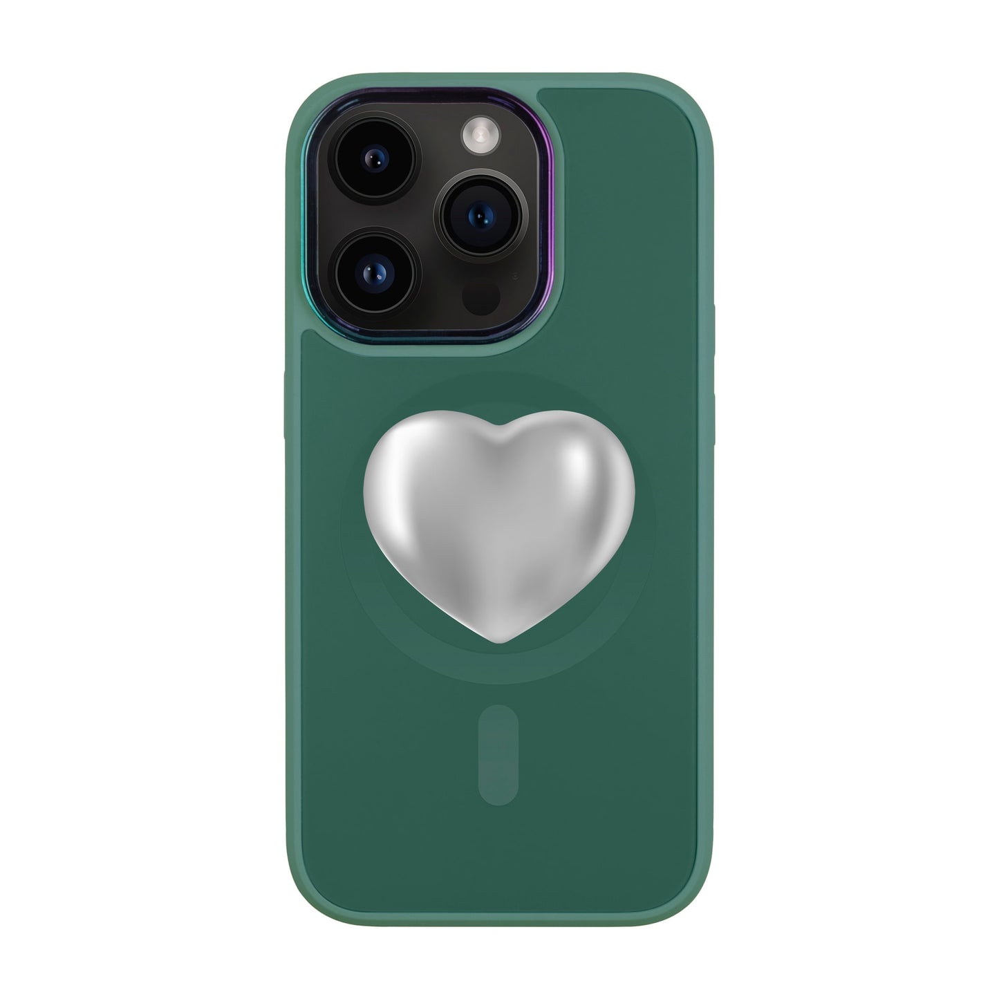 SILVER HEART-iPhone 13 Pro Vigor Kılıf MagSafe Özellikli