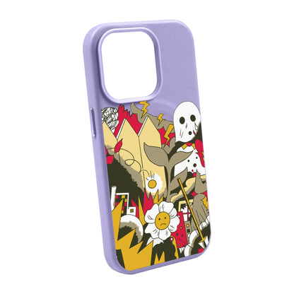 EVERYTHING IS BURNING-Leather Kılıf MagSafe Özellikli - iPhone 11