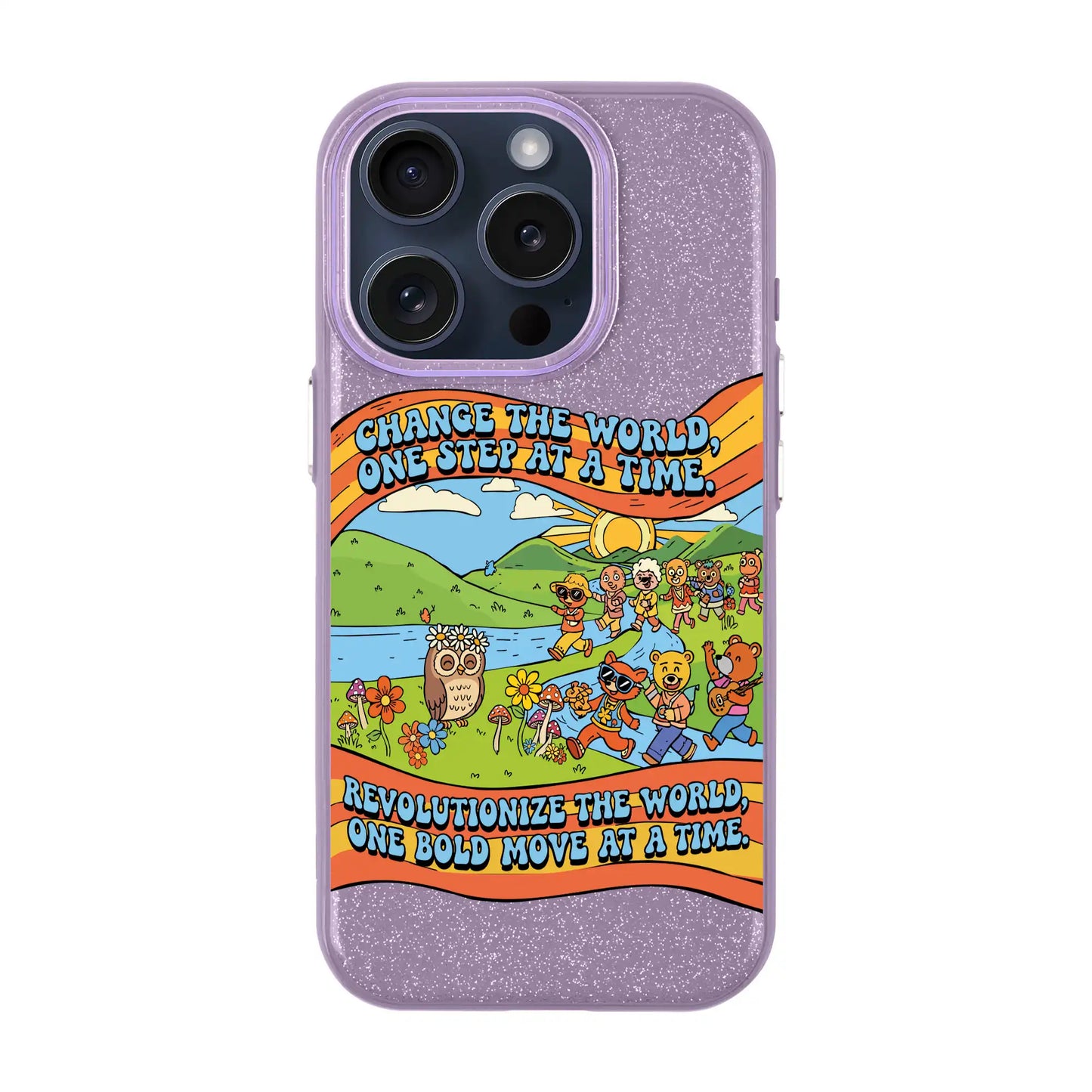 CHANGE THE WORLD-iPhone 15 Pro Radiant Kılıf MagSafe Özellikli