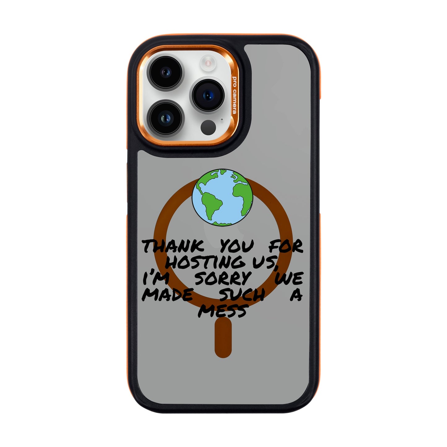 MESS-iPhone 14 Pro Max Dark Kılıf MagSafe Özellikli