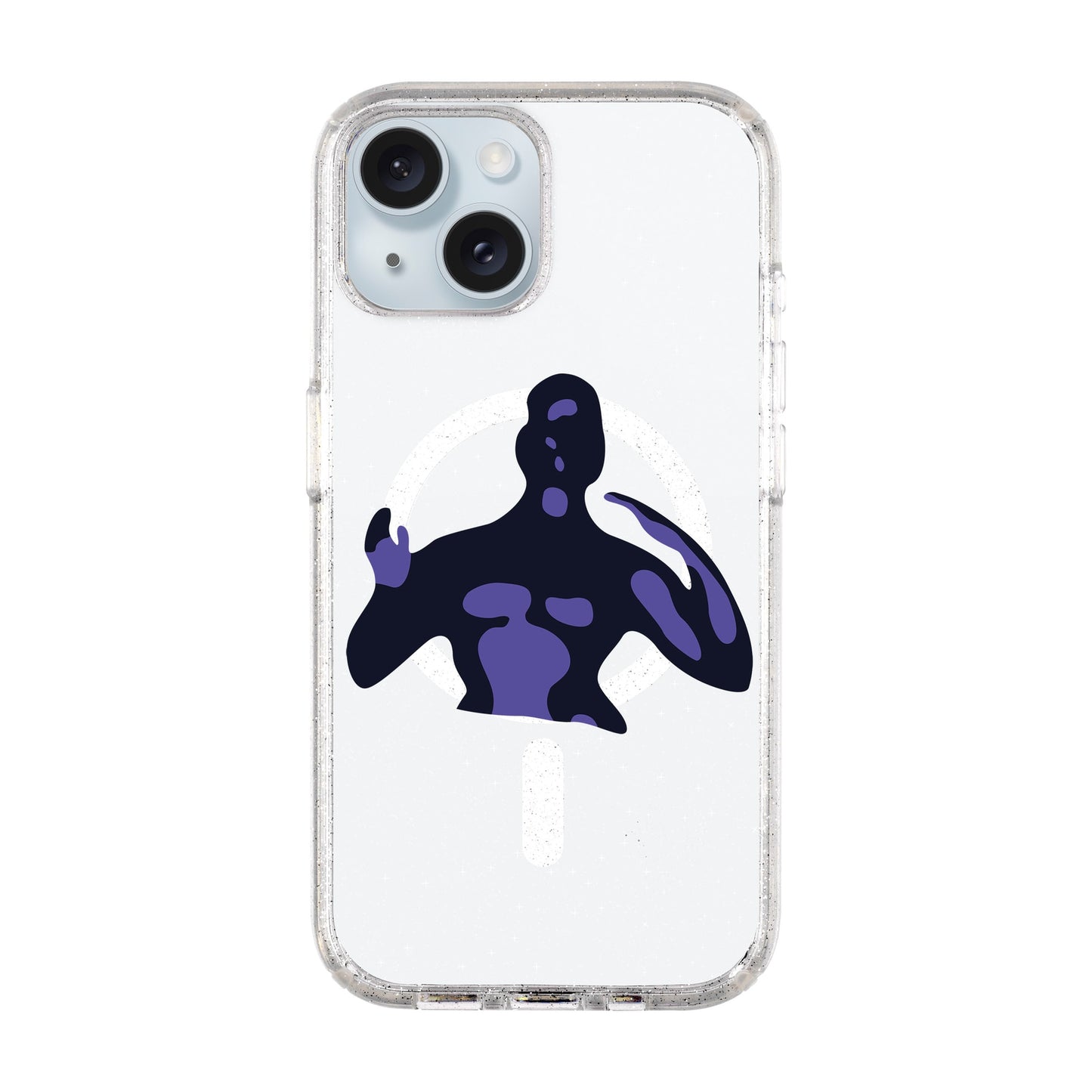 COSTUME-iPhone 15 Plus Shiny Kılıf MagSafe Özellikli