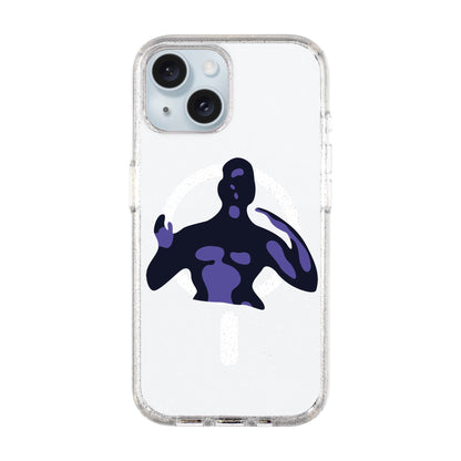 COSTUME-iPhone 15 Plus Shiny Kılıf MagSafe Özellikli