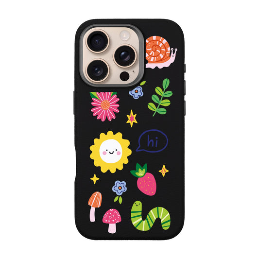 HELLO NATURE-iPhone 16 Pro Leather Premium Kılıf MagSafe Özellikli