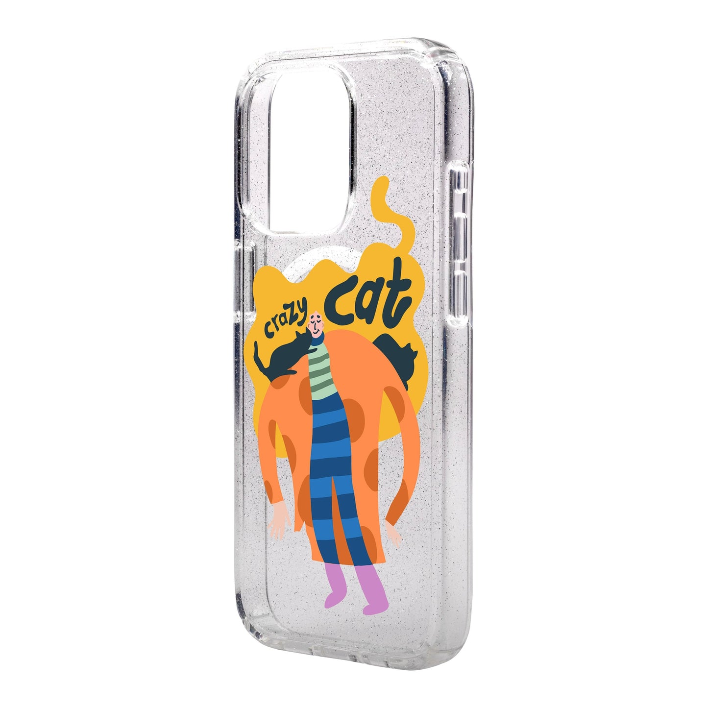 CRAZY CAT-Shiny Kılıf MagSafe Özellikli - iPhone 11