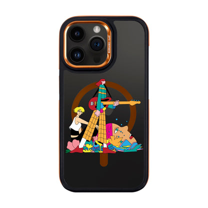 HER BAND-iPhone 14 Pro Max Dark Kılıf MagSafe Özellikli