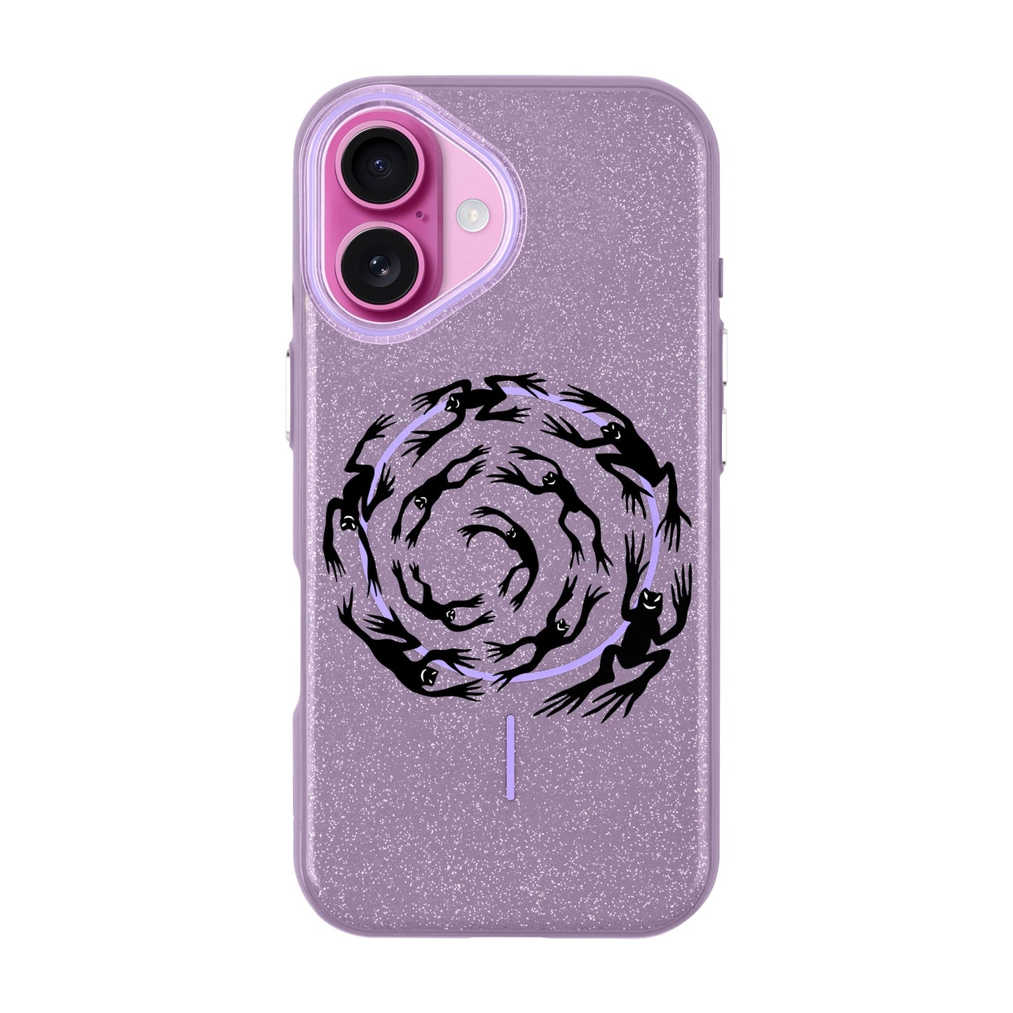 SWIRLING FROGS-iPhone 16 Radiant Kılıf MagSafe Özellikli