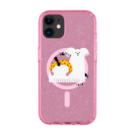 FANCY DOG-iPhone 11 Shiny Kılıf MagSafe Özellikli